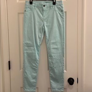 Mint Skinny Jeans